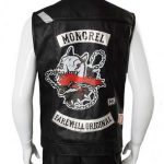 Deacon St. John Days Gone Black Leather Vest