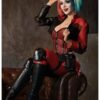 Harley Quinn Injustice 2 Red & Black Jacket