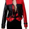 Injustice 2 Harley Quinn Red & Black Jacket