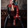 Injustice 2 Harley Quinn Red & Black Leather Jacket