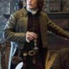 Jamie Frasers Outlander Sam Heughan Brown Leather Coat