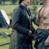 Jamie Frasers Outlander Sam Heughan Leather Coat