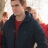 KJ Apa Riverdale Blue Cotton Hoodie