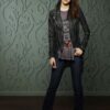 Katie Findlay How to Get Away With Murder Biker Leather Jacket