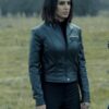 Lila Pitts The Umbrella Academy S02 Black Leather Jacket