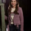 Nini High School Musical Leather Pink Jacket