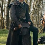 Outlander S05 Jamie Fraser Grey Trench Coat