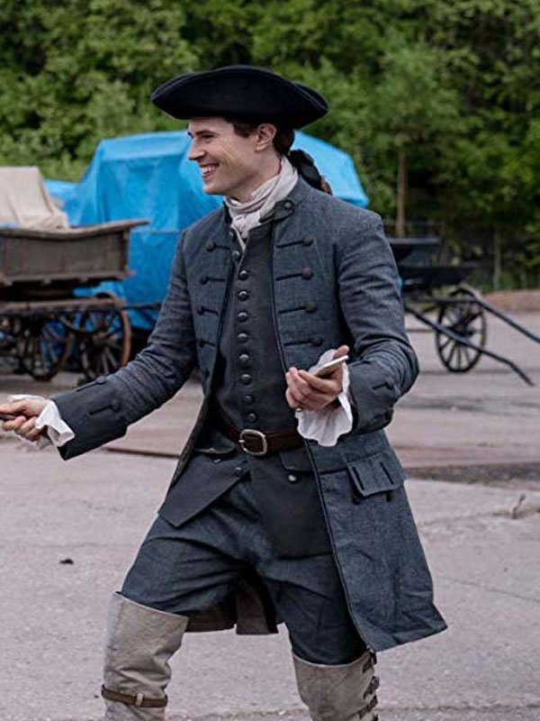 Outlander Season 04 David Berry Cotton Coat