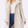 Riverdale Betty Cooper Cream Wool Trench Coat