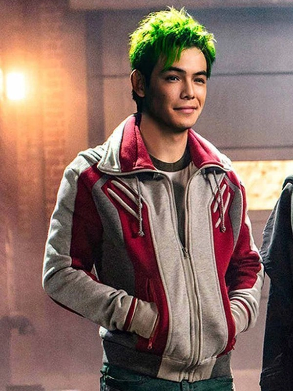 Ryan Potter Titans Bomber Jacket - JacketsJunction