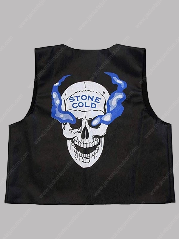 Stone Cold Steve Austin Leather Vest