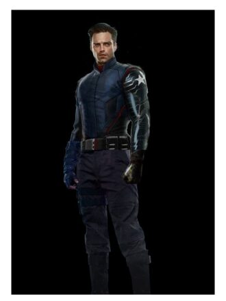 The Falcon and the Winter Soldier Bucky Barnes Blue Jacket