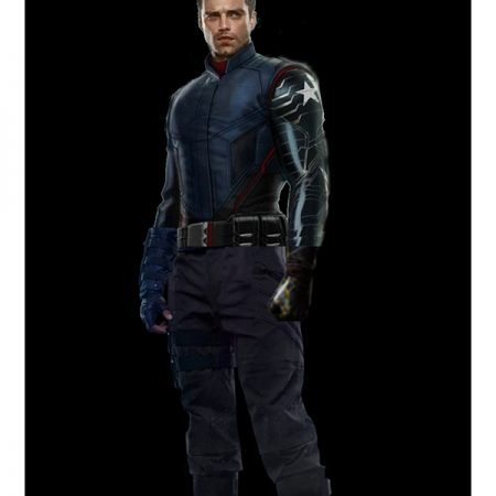 The Falcon and the Winter Soldier Bucky Barnes Blue Jacket