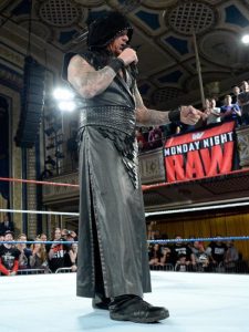 The Undertaker Wwe Raw Black Leather Vest - JacketsJunction