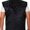 WWE Superstar John Cena Diamond Black Quilted Vest