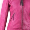 Women Pink Hooded Jacket