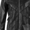 Women V-Style Biker Jacket