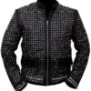 WrestleMania Chris Jericho Y2J Sparkle Light Up Leather Jacket