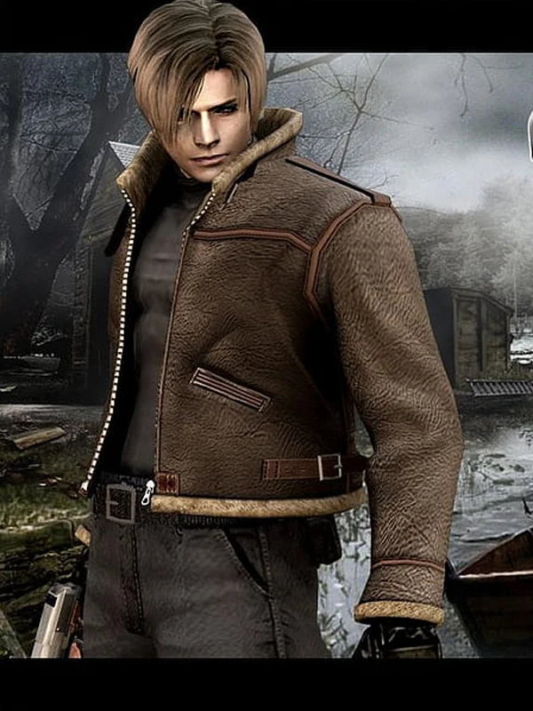 Resident Evil 4 Leon Kennedy Jacket | Re4 Leon Jacket