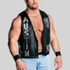 stone cold leather vest