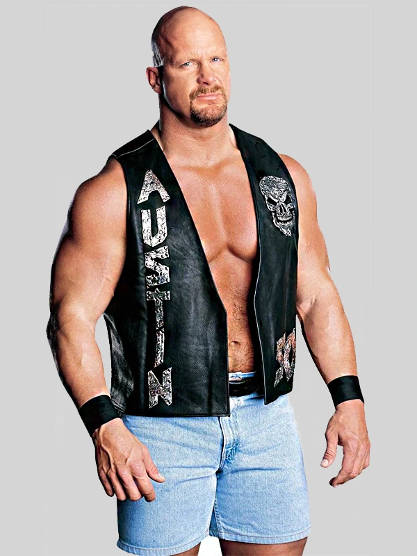 stone cold leather vest