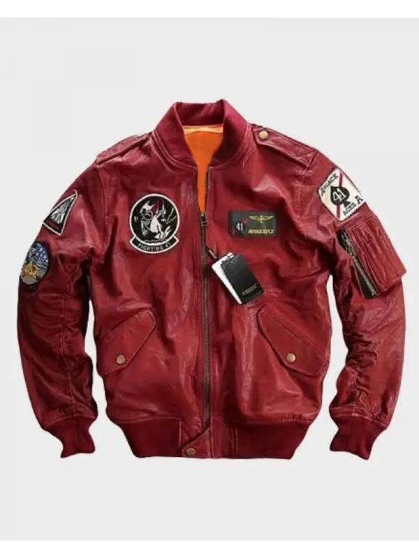 SECOND HAND Unisex Redskins Vintage Biker Leather Jacket From