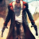 Dante Devil May Cry Black Leather Coat