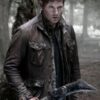 Dean Winchester Supernatural S07 Brown Leather Jacket