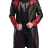 Devil May Cry Dante Black Leather Hooded Coat