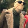 Doom Patrol Negative Man Brown Cotton Fur Coat