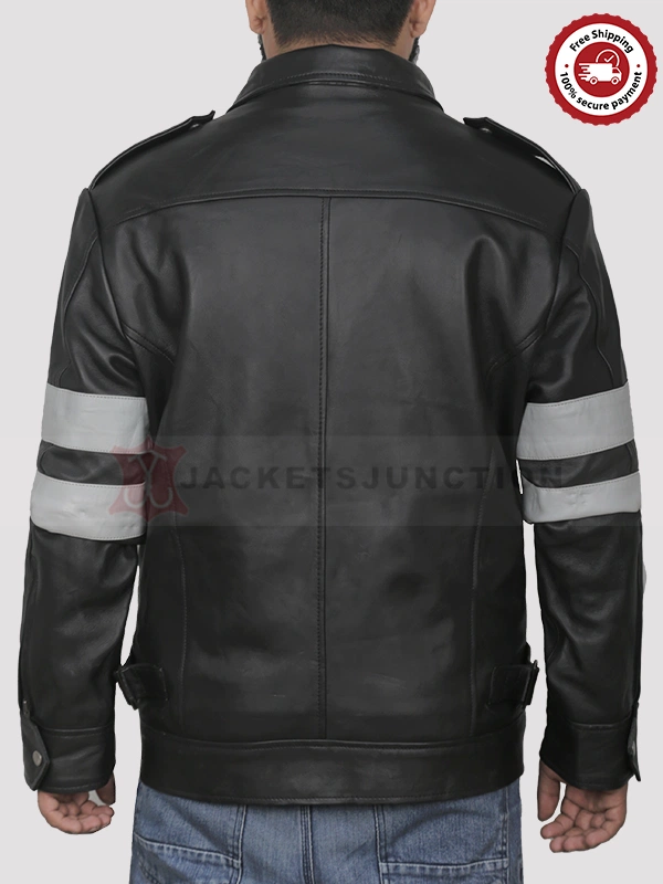 Leon Kennedy Black Leather Jacket