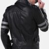 Leon Kennedy Resident Evil 6 Biker Leather Jacket