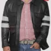 Leon Kennedy Resident Evil 6 Black Leather Jacket