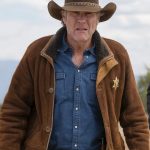 Longmire Robert Taylor Brown Coat