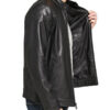 Mens Black Leather Jacket