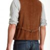 Newt Scamander Fantastic Beast & Where to Find Them Brown Corduroy Vest