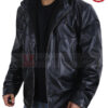 Power Tommy Egan Leather Black Jacket