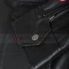 RE6 Leon Black Leather Jacket