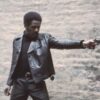 Richard Roundtree John Shaft Motorcycle Leather Jacket