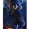 Rocket Raccoon Avengers Endgame Tactical Army Blue Vest