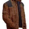 Solo A Star Wars Story Alden Ehrenreich Brown Jacket