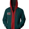 Spiderman Into the Spider-Verse Green Hoodie