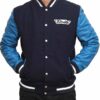 Suicide Squad Jay Hernandez Blue Baseball Bomber Jacket