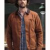 Supernatural S014 Jared Padalecki Brown Cotton Jacket