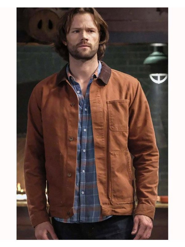 Supernatural S014 Jared Padalecki Brown Cotton Jacket