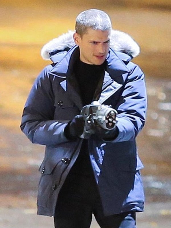 The Flash Captain Cold Fur Hooded Coat