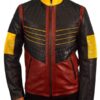 The Flash Carlos Valdes Vibe Leather Jacket