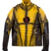 The Reverse Flash Yellow Leather Jacket