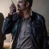 The Walking Dead Steven Ogg Black Bomber Jacket