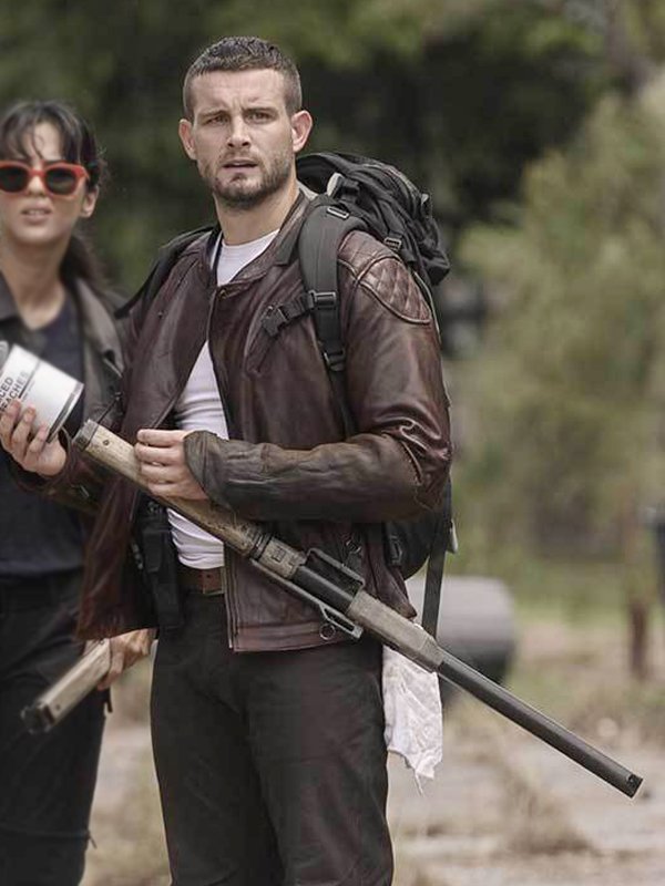 The Walking Dead World Beyond Felix Leather Jacket